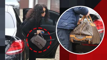 Accesoriile de lux cu care a apărut Mihaela Rădulescu la înmormântarea mamei. Gențile ei costă cât o mașină