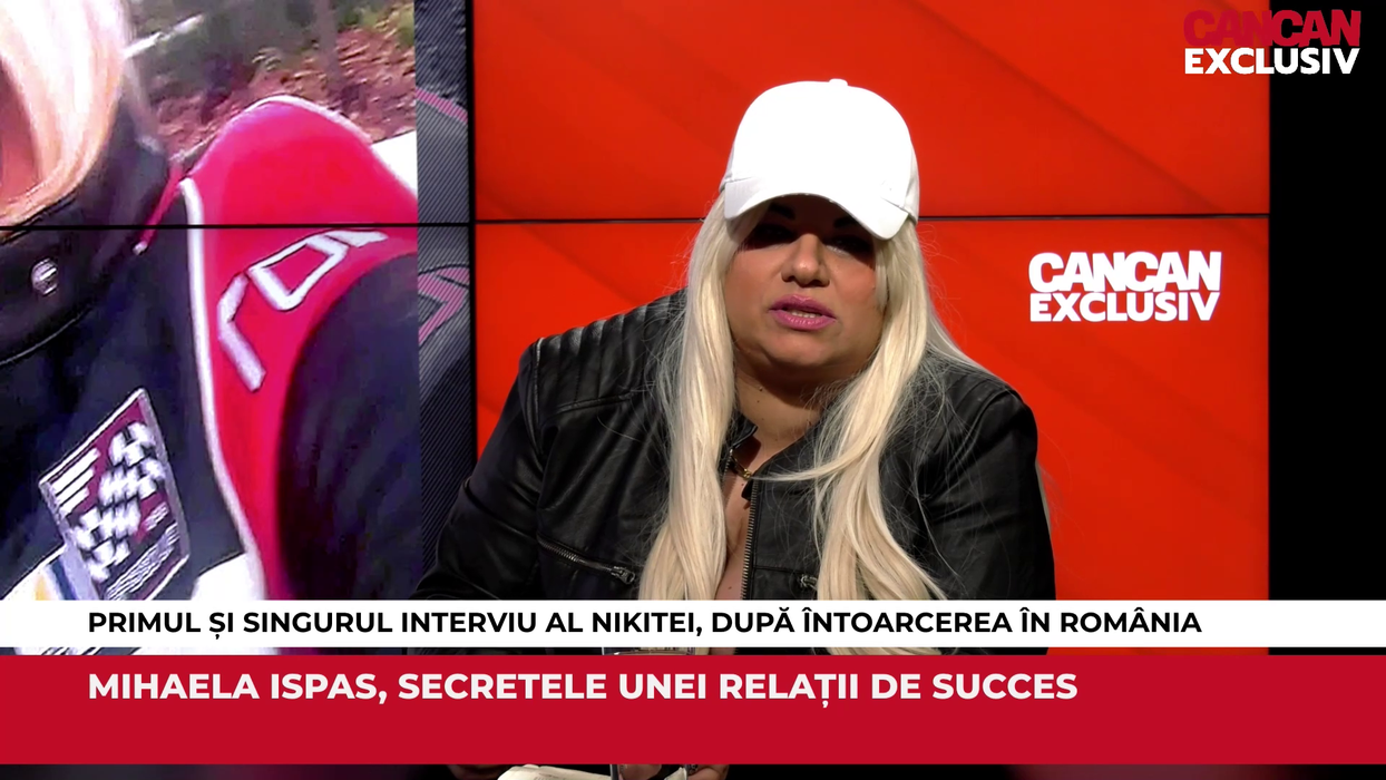 Interviul integral poate fi urmărit, în premieră națională, pe canalul de YouTube "Cancan" (Foto: captură video)