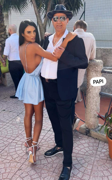 Daniela Crudu și tatăl ei (Foto: Instagram)