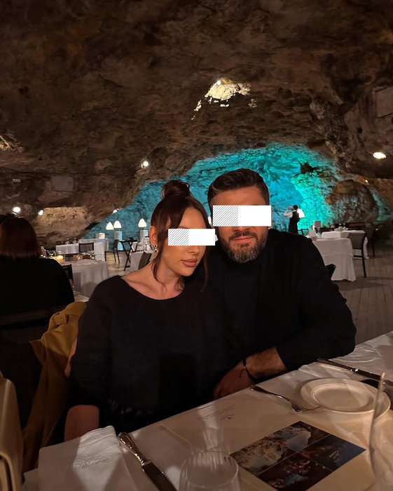 Afaceristul, alături de soția lui