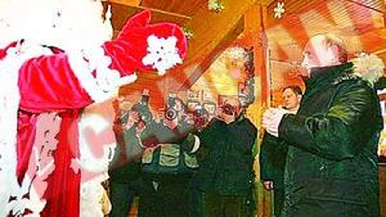 Putin, Craciun pe schiuri