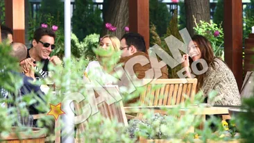 Madalina Ghenea, la un suc cu Gadea, Badea si Oreste! Unul a cucerit-o cu o carte, altul a facut-o sa rada cu lacrimi!