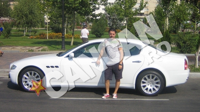 Un moldovean nu-si permite sa-si intretina Maseratti-ul, asa ca il inchiriaza cu ziua!