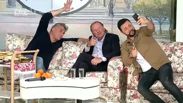 Armand Assante și Lior Ashkenazi, invitații lui Cătălin Măruță! Ce incident s-a petrecut în platoul de televiziune: S-a spart