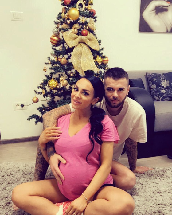 Cristian Daminuță, alături de soția lui, Mădălina