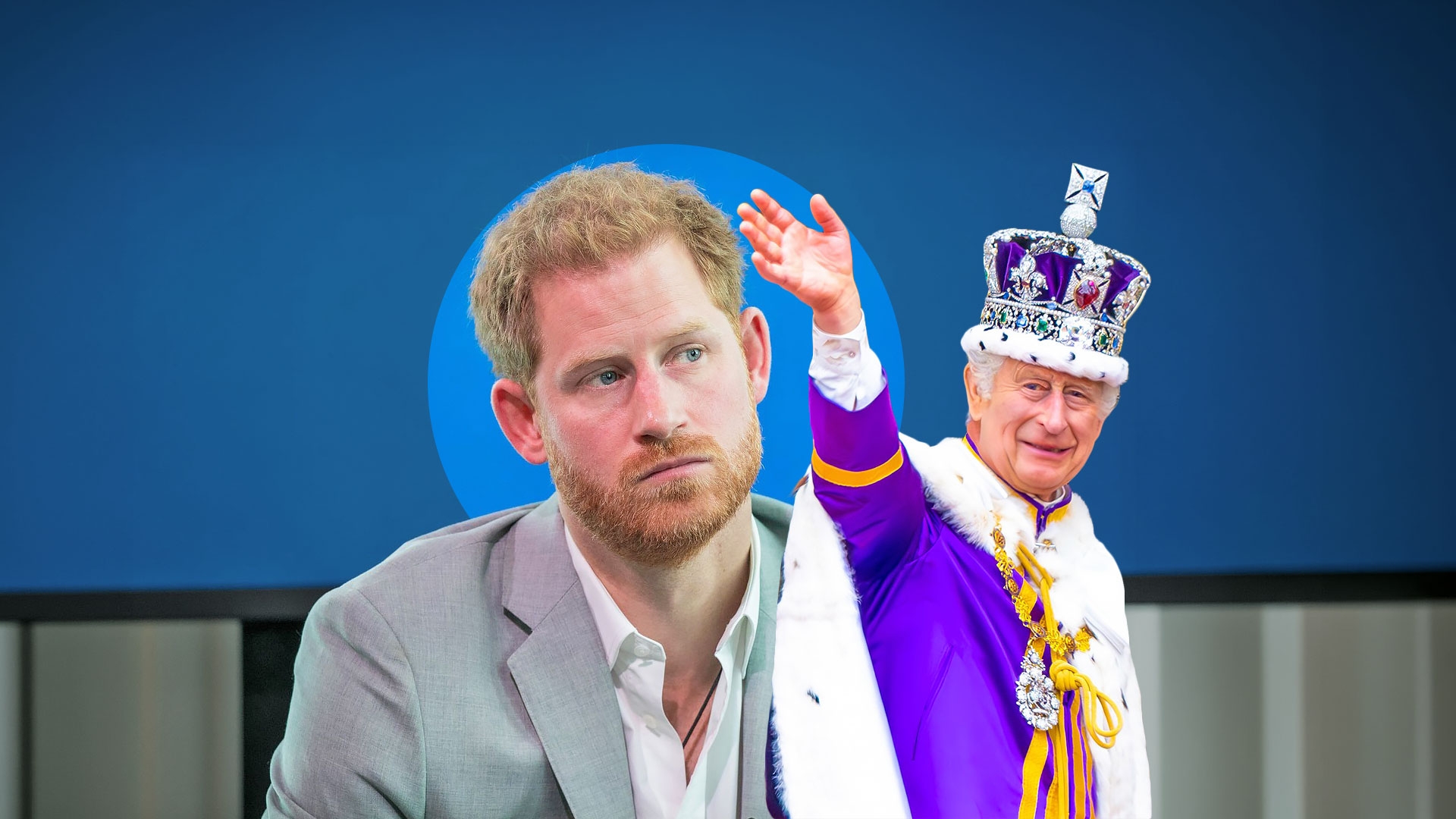 Harry s-a întors în țară, dar coroana rămâne cu ușa încuiată. Charles îi transmite fiului său: ești aici în nume propriu