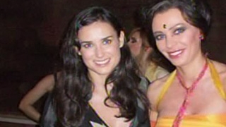 Silvia Pop, colega de filmare cu Demi Moore