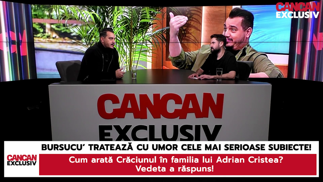 Moș Bursucu’ a scos cel mai tare banc de Crăciun! Te prăpădești de râs cu celebrul prezentator!