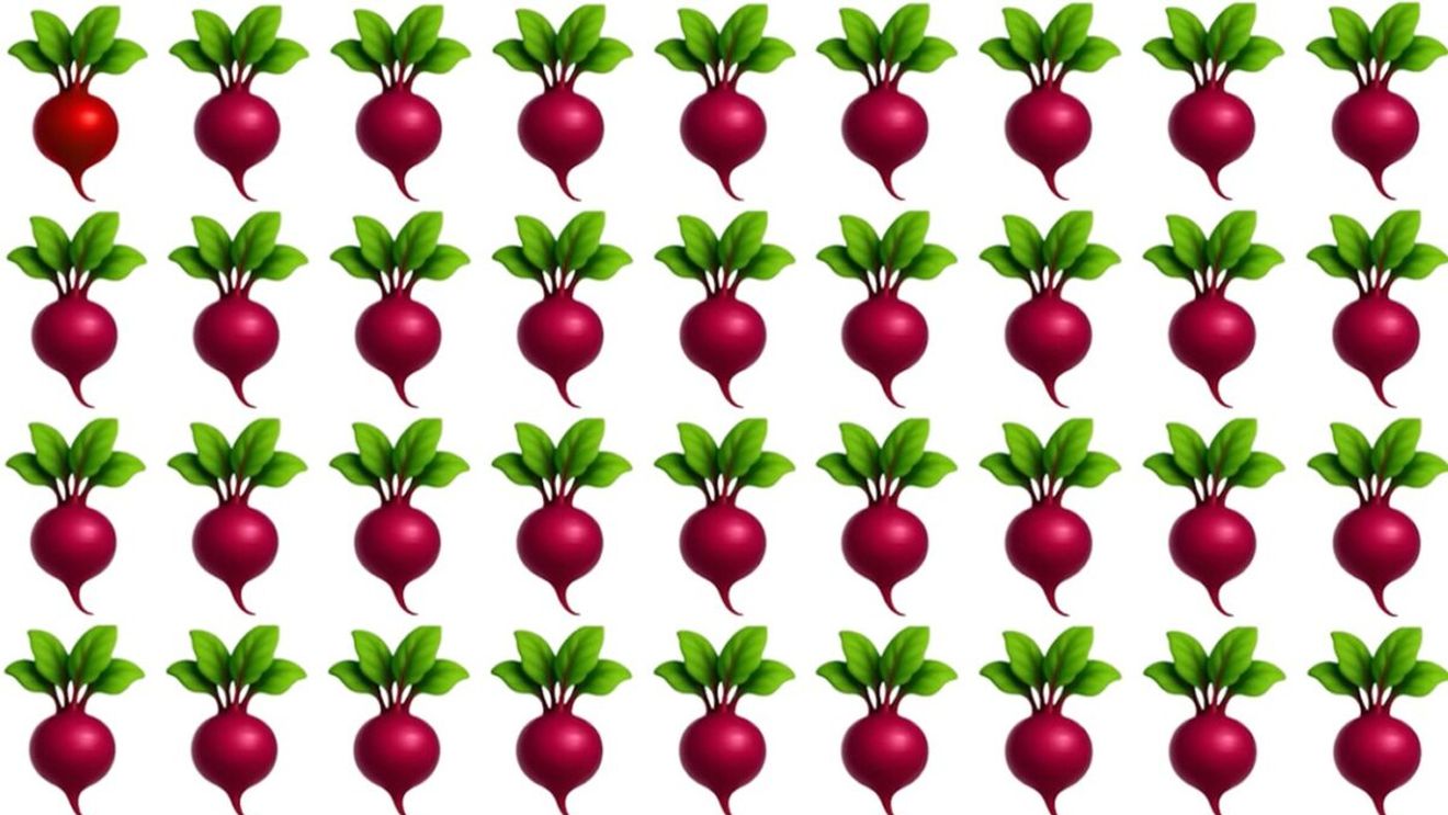 Test IQ exclusiv pentru genii | Găsiți ridichea diferită, în maximum 6 secunde