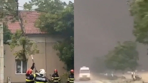 Cod roșu de furtuni cu intensitatea unui uragan! Jumătate de țară e afectată