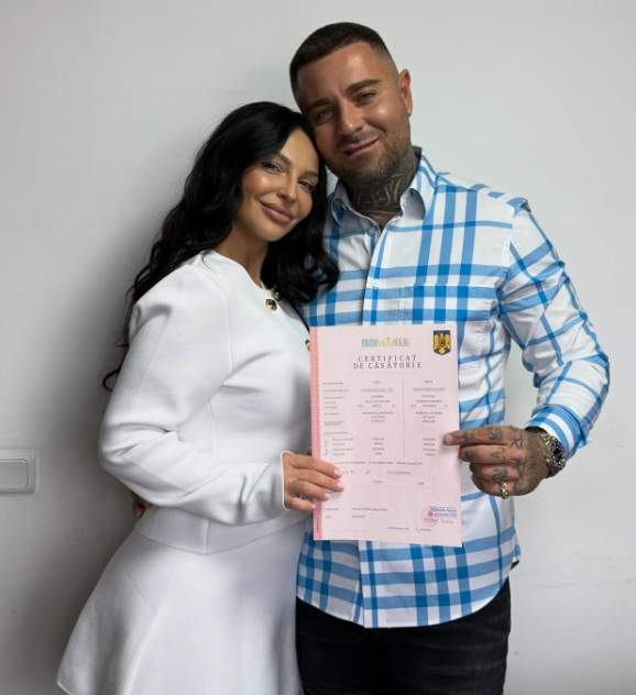 Tj Miles și Francisca s-au căsătorit, după ce au anunțat că vor deveni părinți. Primele imagini de la cununia civilă