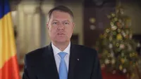 KLAUS IOHANNIS le-a transmis un mesaj românilor de Anul Nou