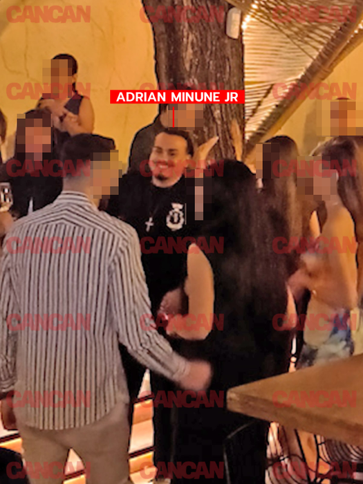 Adrian Minune Jr. a mers la club fără iubită
