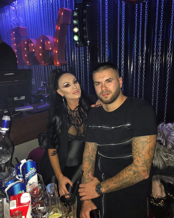 Cristian Daminuță, alături de soția lui, Mădălina