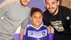 Nicuşor Stanciu şi Alexandru Chipciu, idoli pentru micuţii suporteri de la Anderlecht 