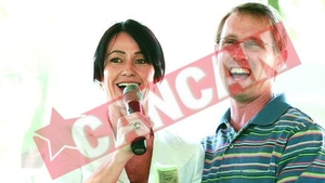 Nadia si Bart Connor au cantat in Herastrau