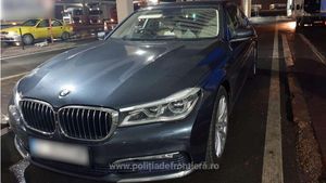 A vrut să scoată din țară un BMW Seria 7, dar a rămas fără mașină. Ce au descoperit polițiștii de frontieră de la vama Giurgiu
