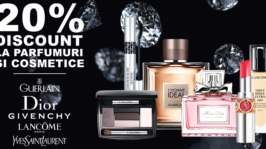 20% reduceri la PARFUMERIA.RO doar miercuri!!!
