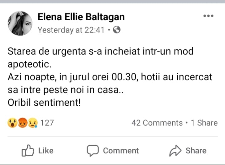Ellie White și soțul ei, terorizați de hoții care au venit să le spargă vila: “Oribil sentiment! Doi indivizi alergând prin….”