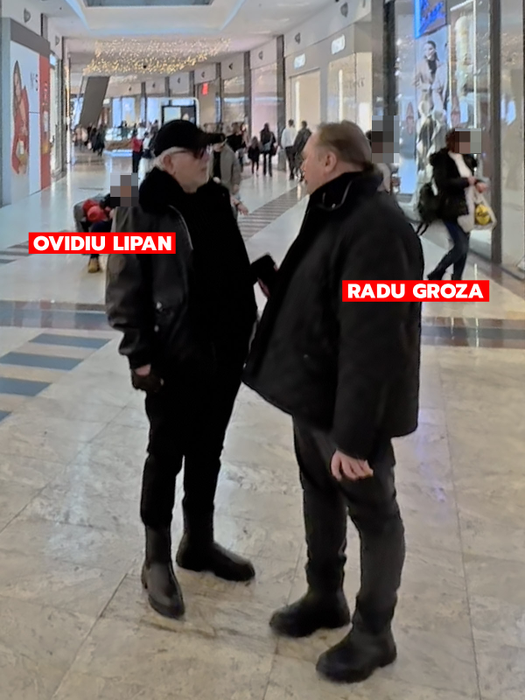 Ovidiu Lipan Țăndărică și Radu Groza au mers la shopping