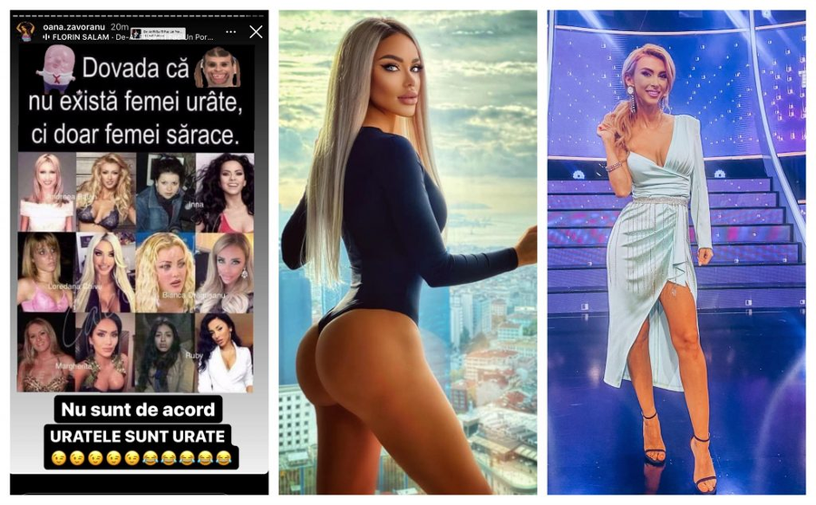 Oana Zăvoranu le-a criticat dur pe Andreea Bălan, Inna, Loredana Chivu, Margherita, Bianca Drăgușanu și Ruby © Instagram Stories