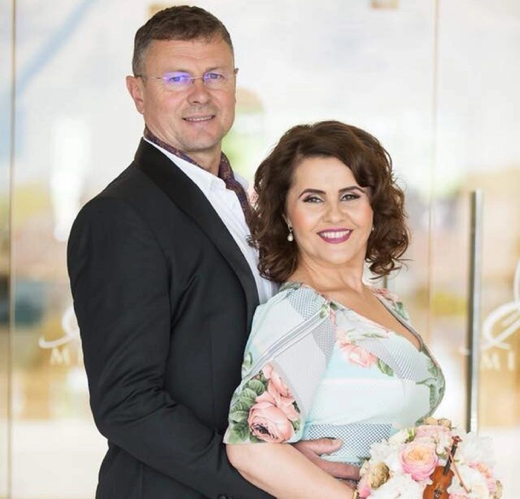 Niculina Stoican și soțul ei, Valentin Stănescu