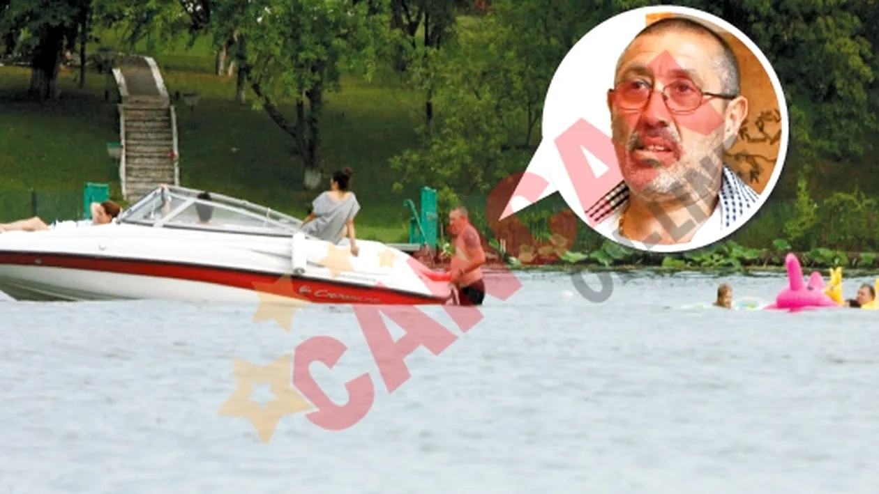 Serghei Mizil s-a balacit in lac