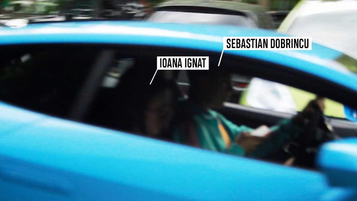 Ioana Ignat și Sebastian Dobrincu, în Lamborghini