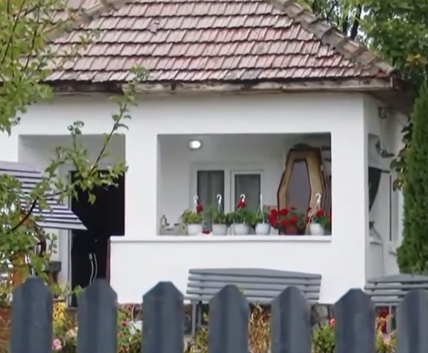 Imagini de la priveghiul Elenei/ Sursa foto: Captură video