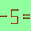Test IQ exclusiv pentru genii | Mutați un singur chibrit, pentru a corecta 0 – 5 = 5