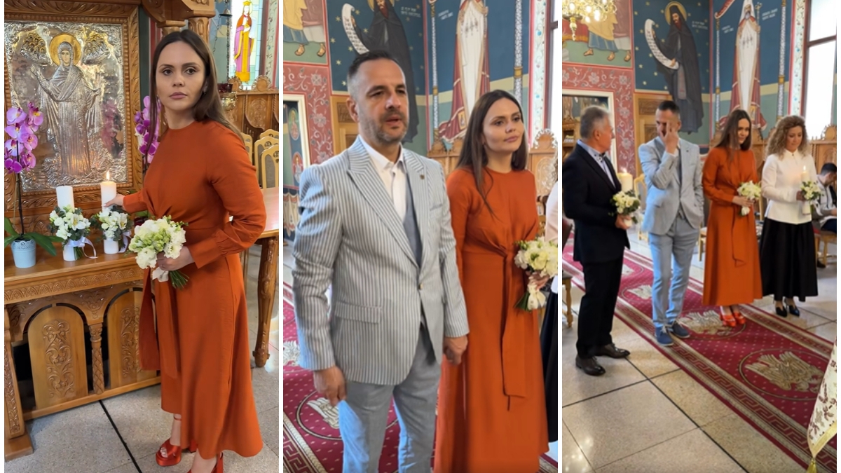 De ce a rămas, de fapt, Cristina Șișcanu singură în fața altarului. Mădălin Ionescu, lovit de ghinion: „Avea treabă”