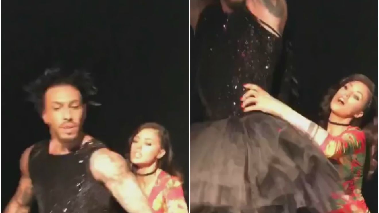 Aşa cu siguranţă nu i-ai văzut niciodată pe ALEX VELEA şi ANTONIA! Cântăreţul s-a îmbrăcat în costum de balerină, iar apoi...