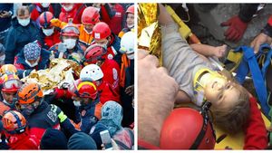 Moment emoționat! Fetiță de trei ani, salvată, după ce a stat 65 de ore sub dărâmări, la Izmir. VIDEO