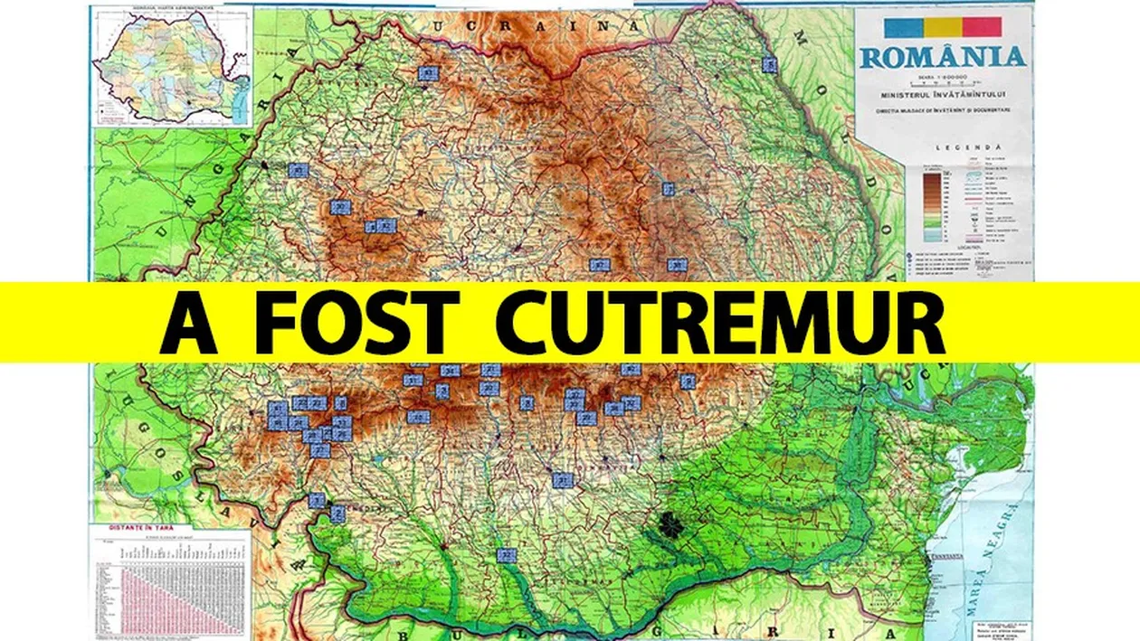 Cutremur mare în România! A fost cel mai puternic din ultima perioadă