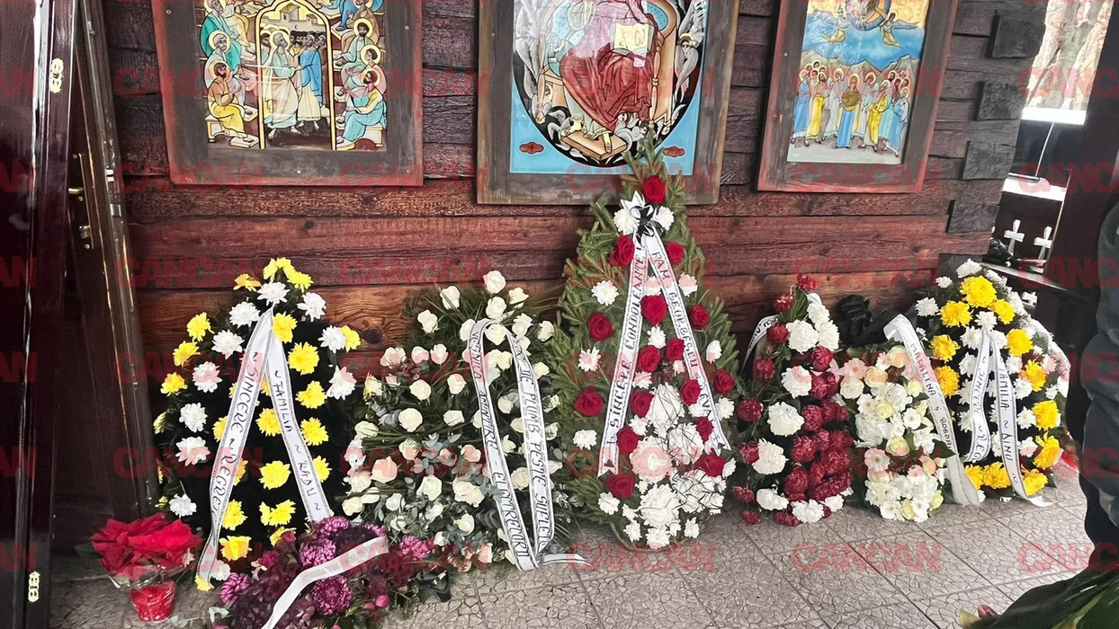 Romeo Fantastik a rupt liniștea înmormântării lui Artan! S-a prăbușit la funeralii