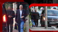 Penibilul ministru milionar al Sănătății, păzit de bodyguard în restaurant! 😂😂😂 Mircea Geoană nici nu și-a depus candidatura, dar caraghiosul grăsuț a intrat în scenă