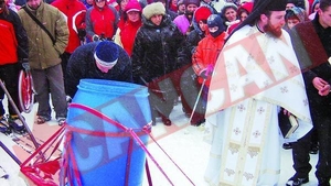 Agheasma adusa pe schiuri