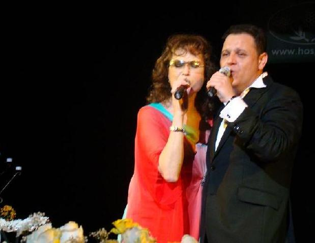 Ovidiu Komornyk și Angela Similea în cadrul unui concert de excepție