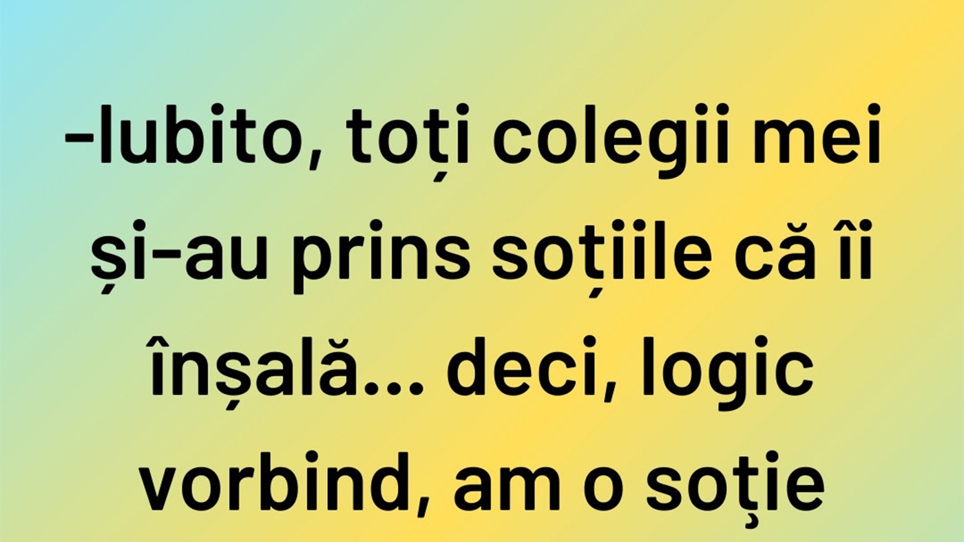 BANCUL ZILEI | Infidelitate feminină