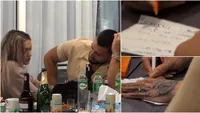 Ella a uitat că e logodită! I-a propus lui Teo să meargă în casă, dar ispita a refuzat-o. Ce i-a scris pe bilețel