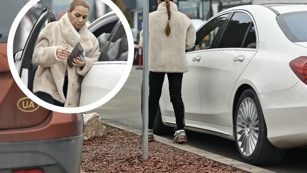 Soția lui Adrian Minune a parcat Mercedesul de 120.000 € și a rezolvat „urgența”. Oricât n-ai vrea, tot se strică ceva