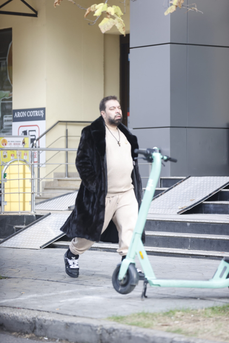 Florin Salam a pășit în ”cartierul milionarilor” cu o blană de toată frumusețea (Foto: CANCAN.RO)