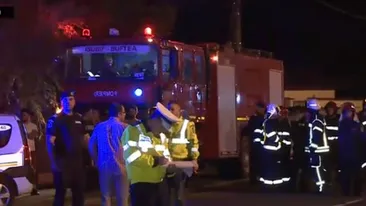 Accident tragic în Buftea! Un șofer beat a intrat pe contrasens. Copiii lui au fost proiectați prin parbriz, iar unul a murit pe loc