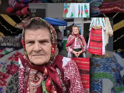 Povestea femeii de 87 de ani care refuză să renunțe la munca ei. Coase ii pentru a le vinde