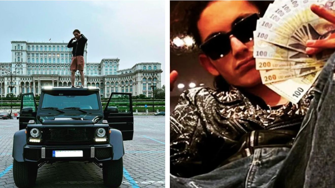 Imagini șocante cu Vlad Pascu, șoferul drogat care a ucis 2 tineri. Cum s-a filmat tânărul de 19 ani, înainte de tragedie: "Banii ăștia îi fac doar într-o lună"