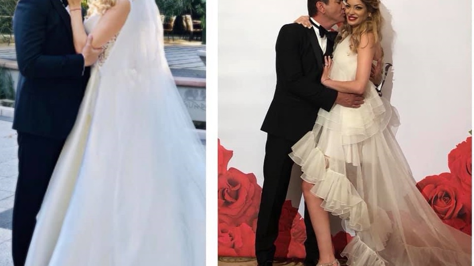 Valentina Pelinel, în rochie de mireasă. Cum a fost îmbrăcată la biserică