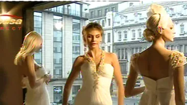 Roxana Ilie iti prezinta rochii de mireasa la moda! Care iti place cel mai mult?