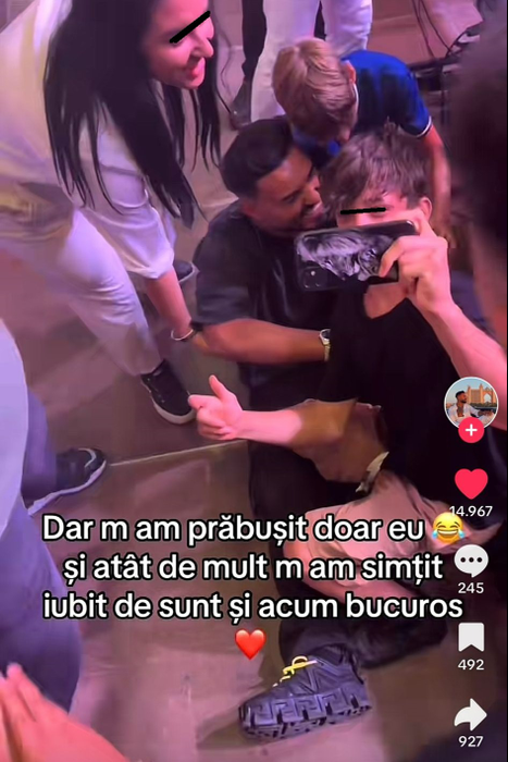 Clipe tensionante pentru Jador, la un concert în Mehedinți. „Am fost lovit și pus la podea”