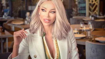 Bianca Drăgușanu, gafă vestimentară în direct, la TV! Și-a tăiat salopeta și și-a făcut un decolteu generos