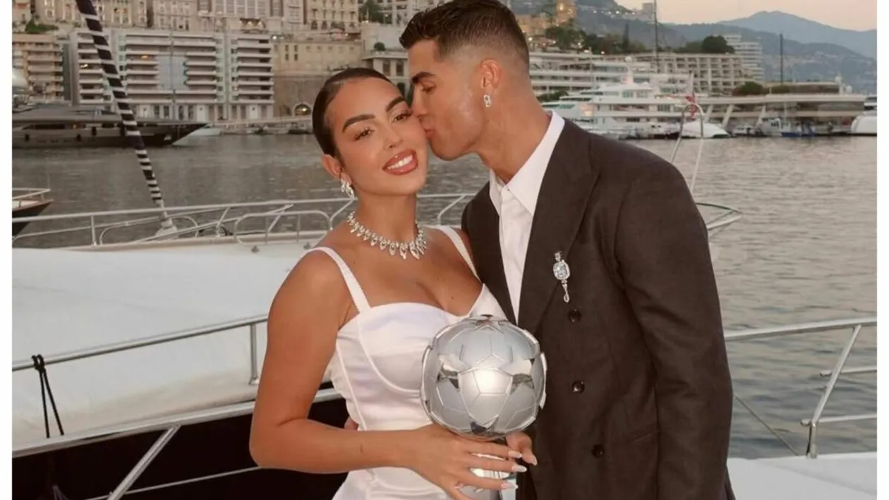 Cristiano Ronaldo și Georgina Rodríguez s-au căsătorit în Portugalia! Prima imagine de la eveniment a strâns 2,5 milioane de likeuri în 20 de minute